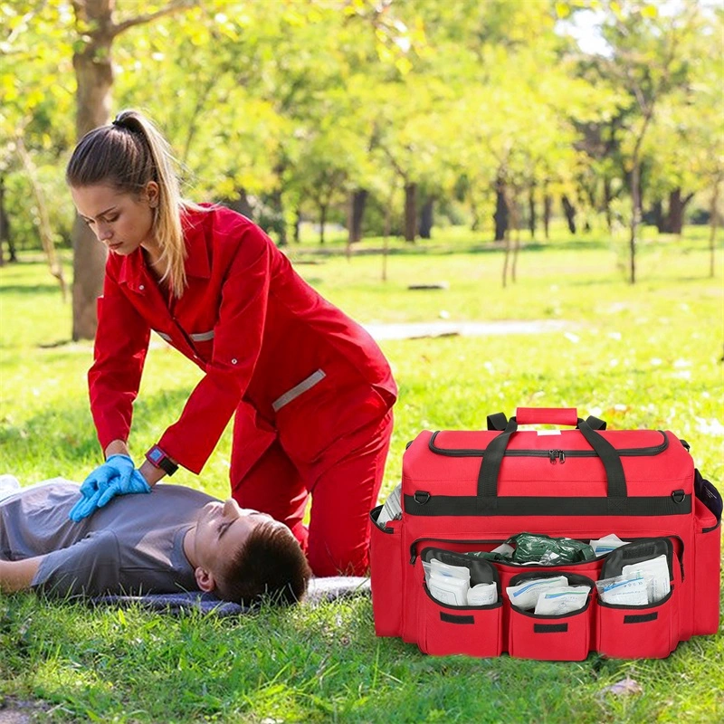 Outdoor First Aid Bag Empty Trauma Medical Bag for Emergency Hiking