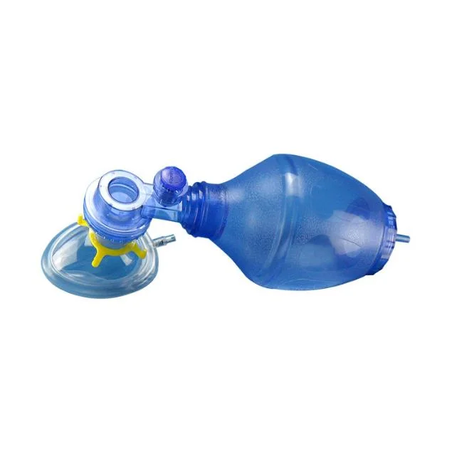 Emergency Ambulance Manual Portable Resuscitator PVC Ambu Bag CE ISO