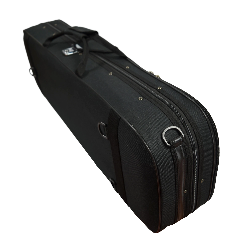 Custom Design Deluxe Oblong Shape Colourful Violin Hard Case for Sale