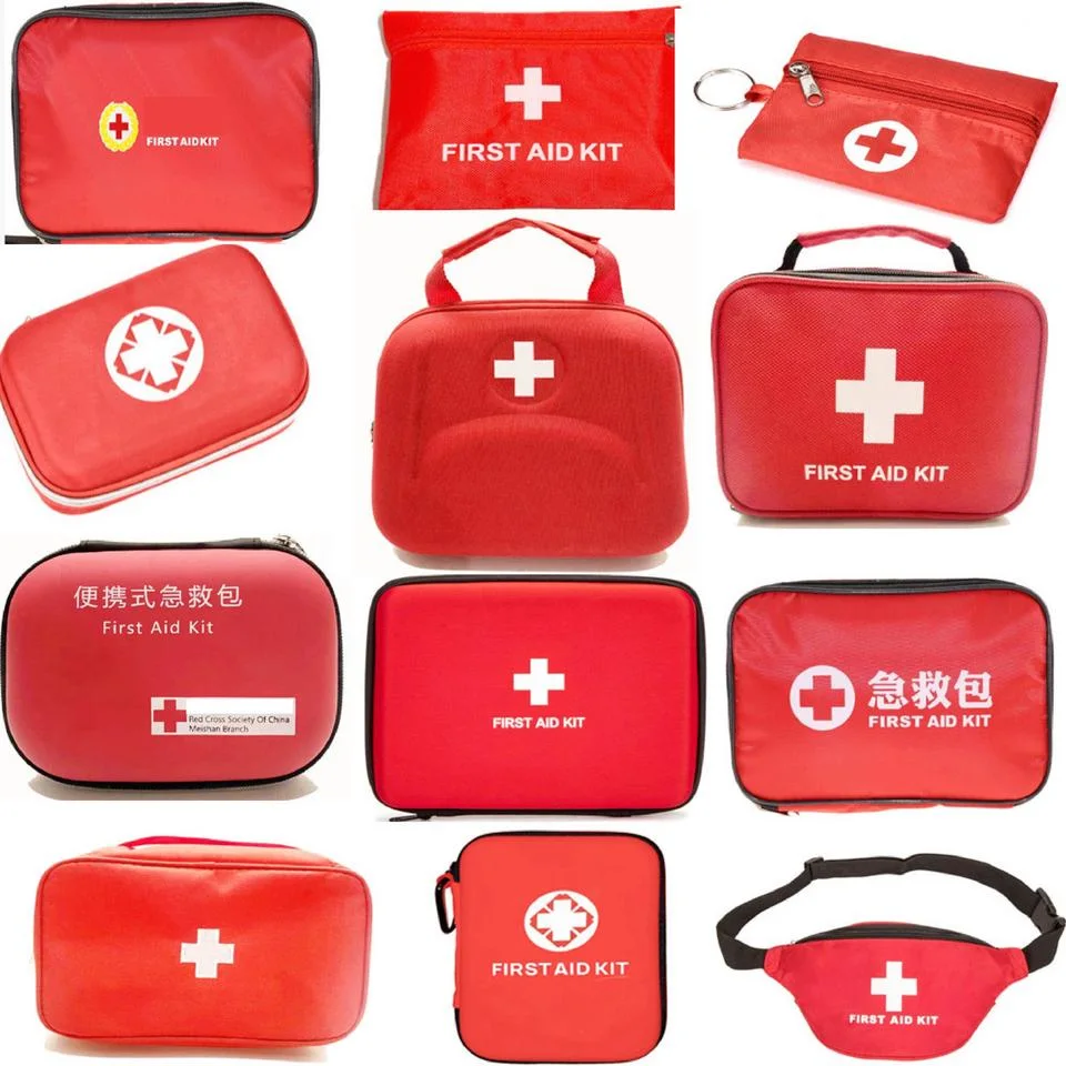 China Medical Supply Outdoor OEM Emergency Portable Survival Kit Trauma First Aid Bag with Medical Suppliers First Aid Kit Set