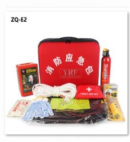 Eye Catching Orange Earthquake Natural Disasters First Aid Kit Camping Essentials Casualty Care for Fire and Rescue Medical Backpack