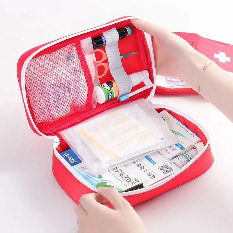 Custom 2024 Travel First Aid Bag Medicine Storage Bag Convenient for Home