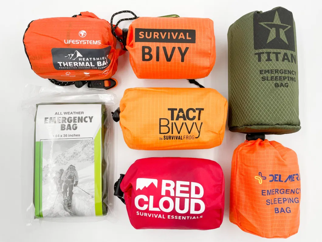 Must Have Waterproof and Windproof Survival Bivvy Bag Bivy Emergency Sleeping Bag