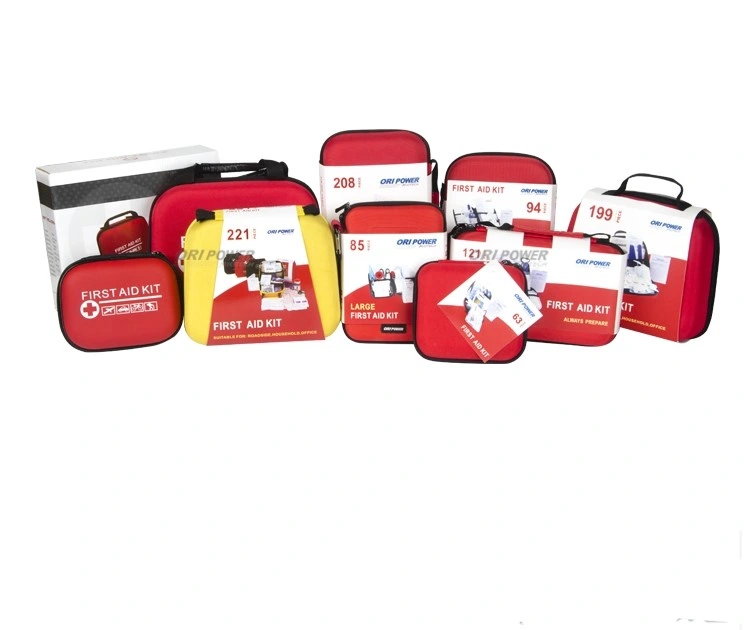 Factory Home Office Travel EVA First Aid Kit Bag with Medical Supplies