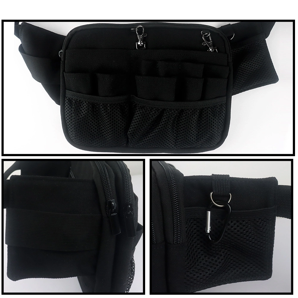 Multi-Compartment Nurse Tool Belt Bag Nurse Fanny Pack with Organizer Pouch Medical Gear Pocket Waist Pack Ci23205