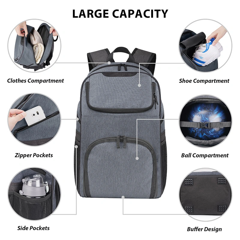 Bowling Ball Backpack with Shoe Compartment