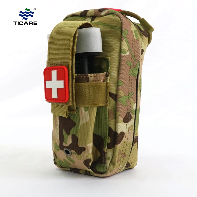 Black Pouch Individual Portable First-Aid Kit Medical EMT EMS Tactical Trauma Bag