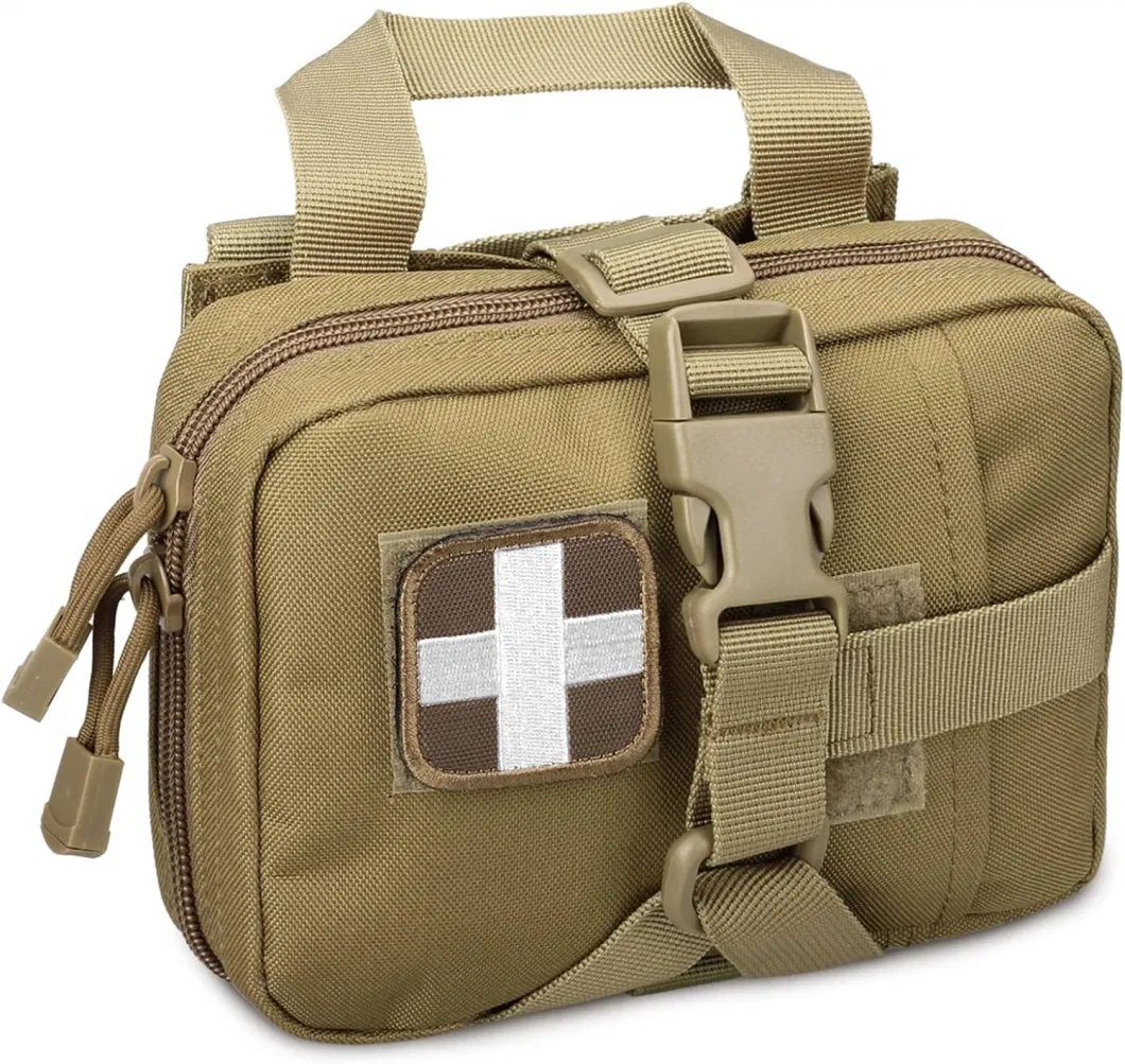 First Aid Kit Tear-Away Emergency Travel Outdoor Hiking Survival Medical Bag