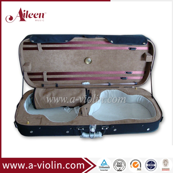 Plywood Shell Double Violin Hard Case (CSV207)