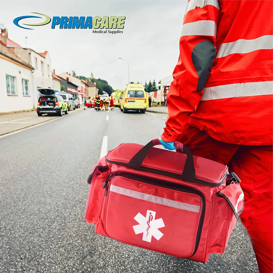 First Responder Trauma Bag Professional First Aid Kit Shoulder Bag for Emergency Medical Supplies