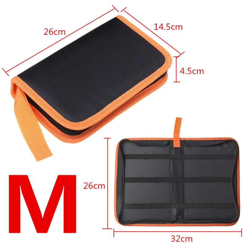 Ea296 Waterproof Professional Network Cable Zipper Medical Carry Portable Storage Kit Bags Custom Flat Motorcycle Small Mini Electronic for Men Tool Storage Bag