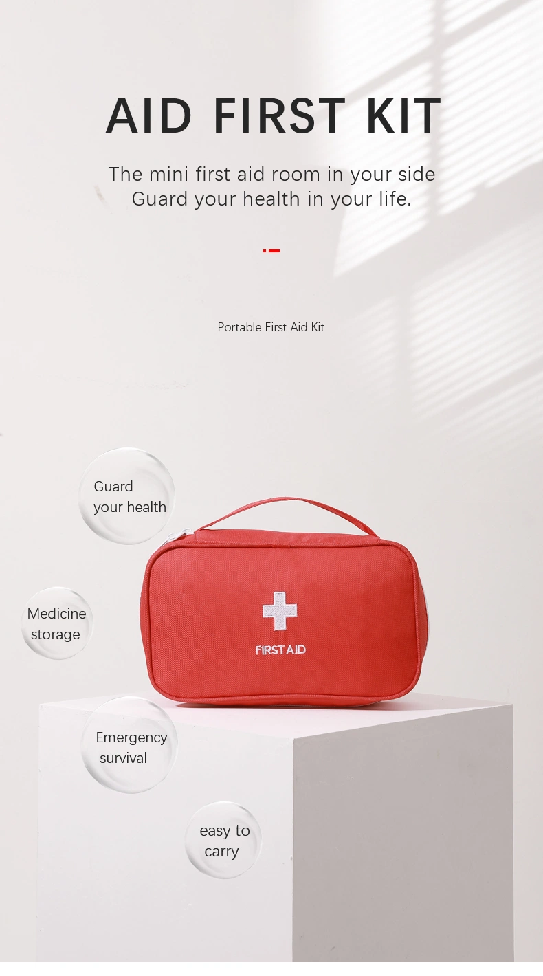 Travel Medicine Storage Bag Home First Aid Kit Household Emergency Bag Medical Kit