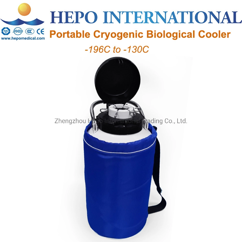 6liters Portable Vaccine Sample Transport Ice Cooler Box with Belt (HP-CL6E)