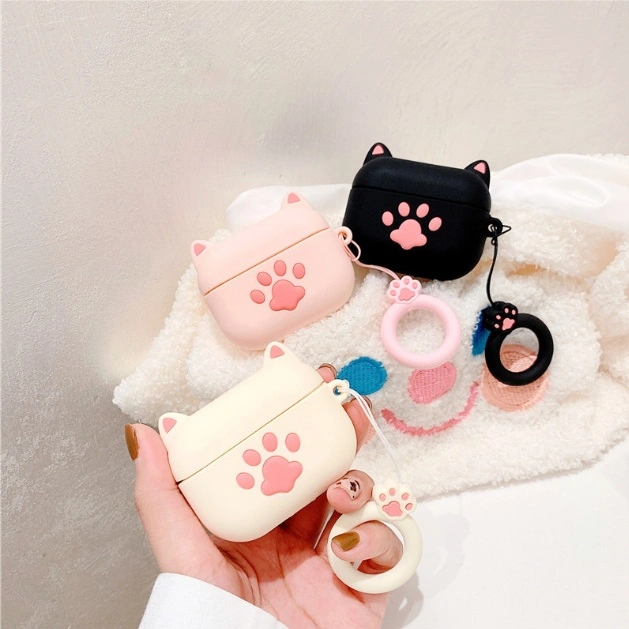 Cute Cartoon Silicone Protective Case for Airpods PRO New Wireless Smart Bluetooth Headset Airpod 3