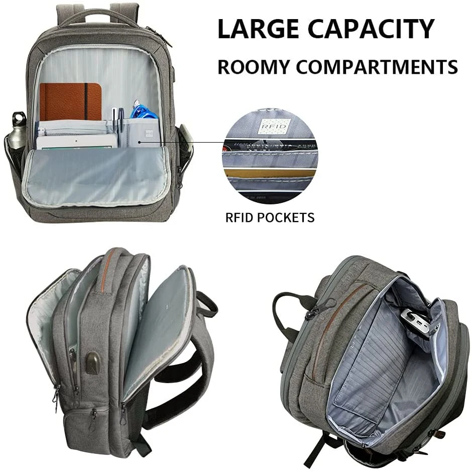 Laptop Bag Large Computer Bag Fits up to 17.3 Inch Laptop