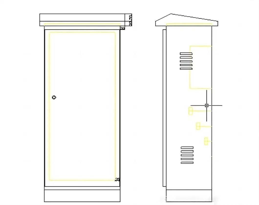 Green Storage Electrical Device Manufacturers Metal Cable Branch Box China Cable Branch Box for Power Distribution