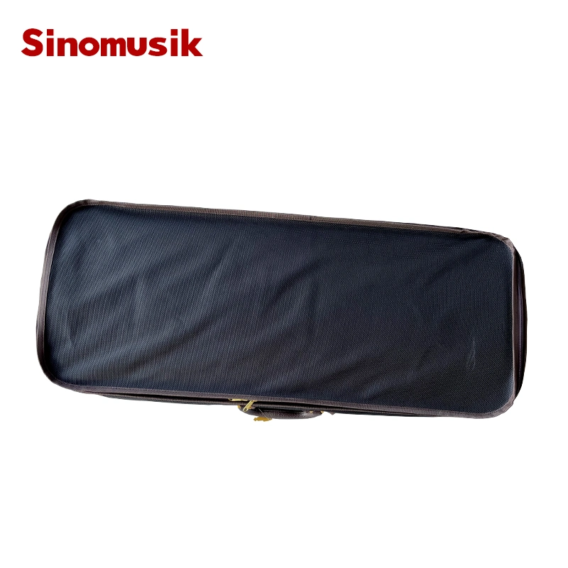 China Sinomusik Professional Oblong Violin Plywood Case Double Violin Case Can Fit Two Violins