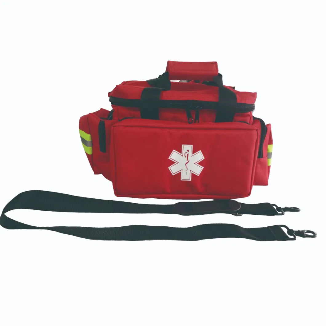 Red 600d Polyester Small Padded Trauma Bag /First Aid Kit/ Emergency Bag