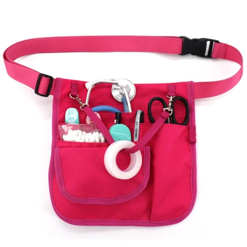 Custom Logo Belt Pouch Organizer Accessories Durable Utility Nurse Hospital Medical Pocket Waist Bag Fanny Pack for Nurse