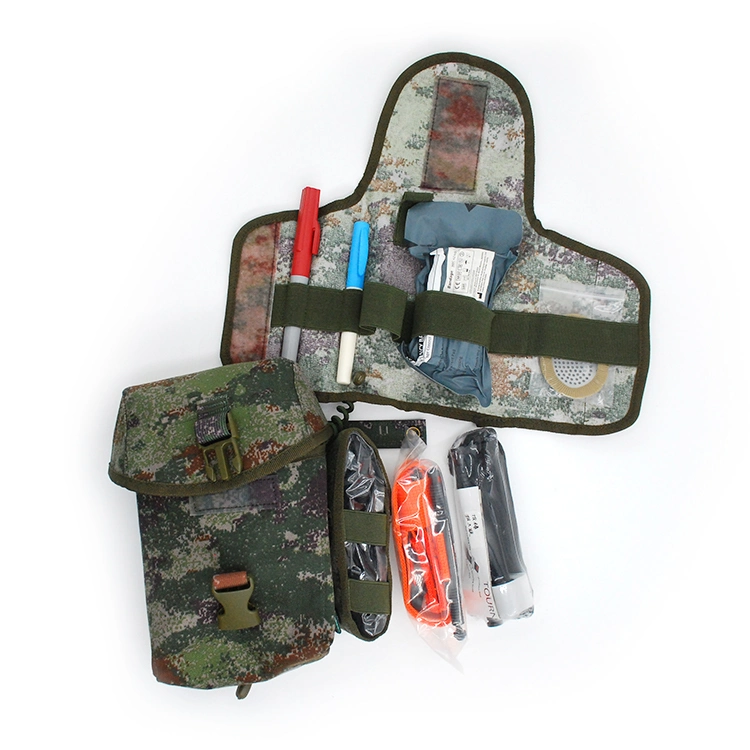 Customizable Tactical First Aid Kit Rescue Molle Ifak Pouch for Outdoor Survival