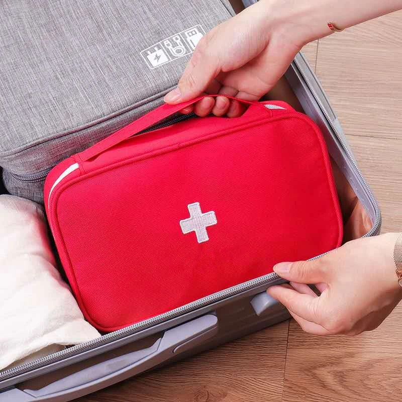 Custom 2024 Travel First Aid Bag Medicine Storage Bag Convenient for Home