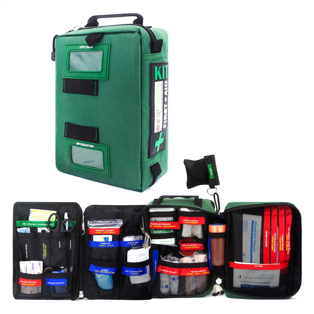 Outdoor Medical Pouch System Tactical Empty First Aid Kit Bag