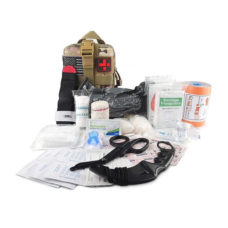 Tactical Survival Emergency Trauma Emerg Medical First Aid Kit Bag