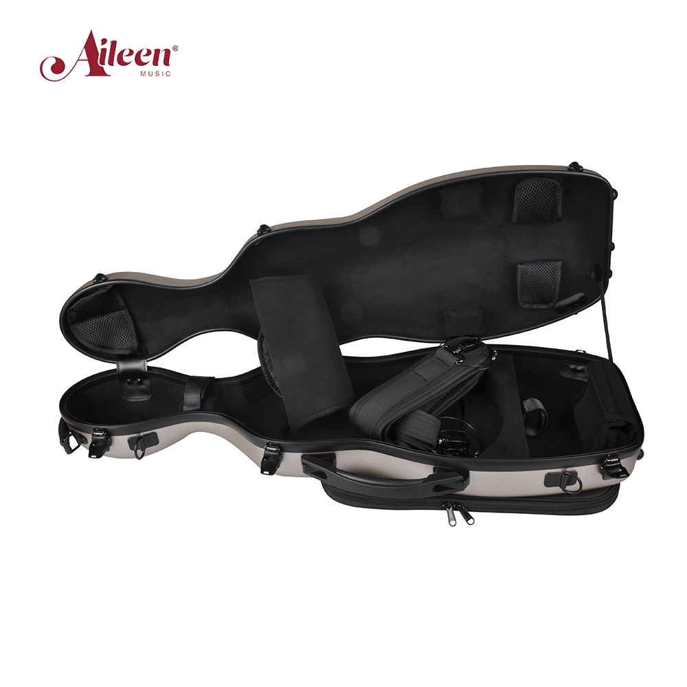 High Quality Cello-Shape Hard Violin Case (CSV-P601-T2)