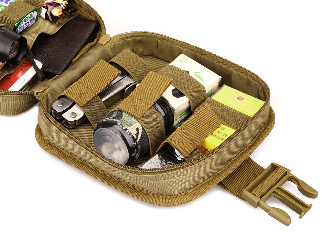 Outdoor Utility Camping Hiking Molle Medical First Aid Kit Pouch Bag