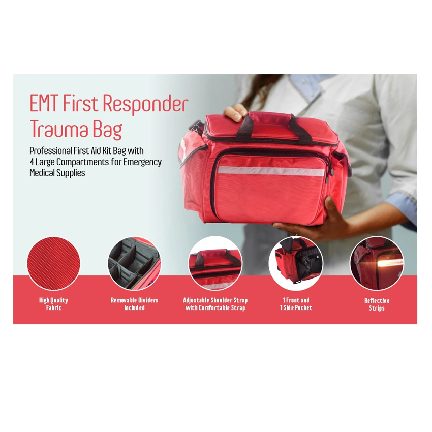 First Responder Trauma Bag Shoulder Bag Professional First Aid Kit Bag