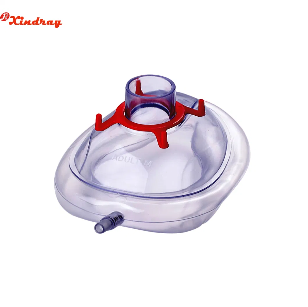 FDA CE ISO PVC/Silicone/SEBS Manual Oxygen Resuscitator Ambulance Bag