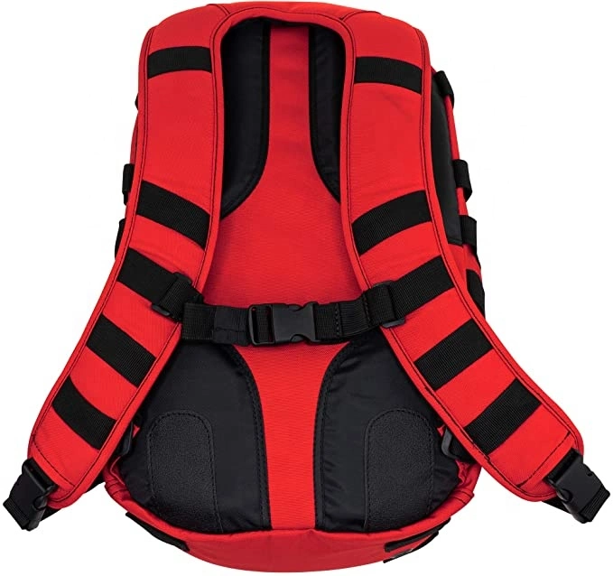 Medical Supplies Tactical Molle Bag Heavy Duty Red Trauma First Aid Backpack