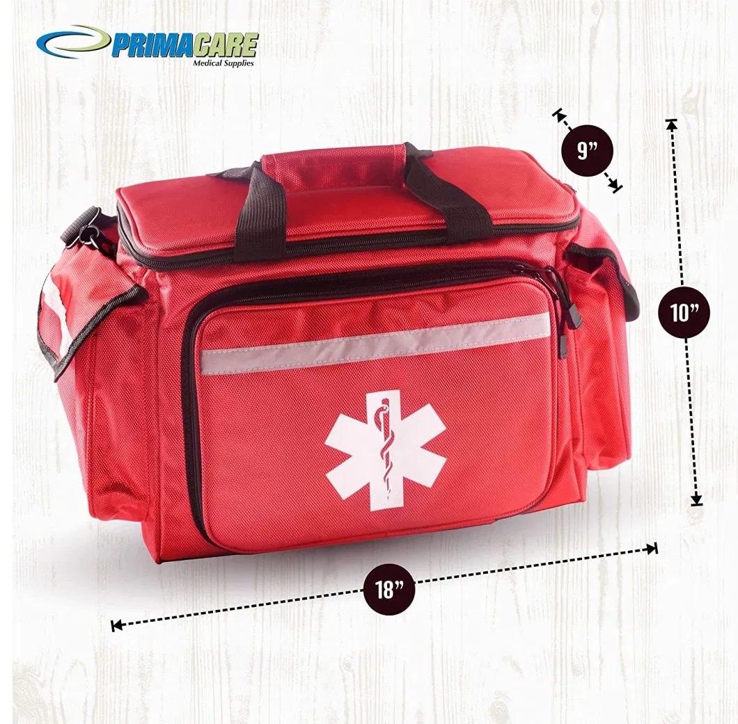 First Responder Trauma Bag Professional First Aid Kit Shoulder Bag for Emergency Medical Supplies