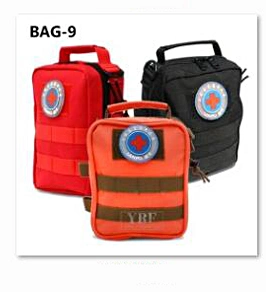 Red Cross Society Humanitarian Aid Empty Pull Rod First Aid Kit Tourniquet Tools General Medical Emergency Bag with or Without First Aid Kits