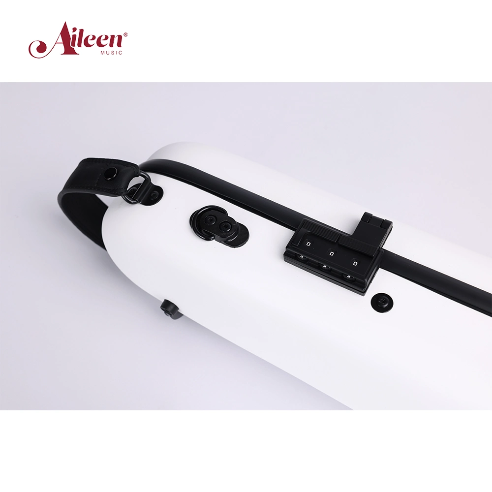 Factory Carbon Fiber 4/4 Violin Hard Case Professional 1.4kg with Two Bow Holders and Matching Blanket (CSV-F082G)