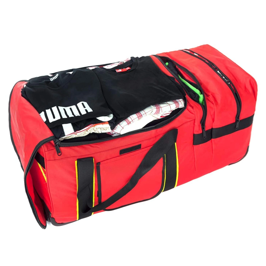 Rolling Fire Fighter Travel Bag Oversize Wheeled Fireman Equipment Bag Rescue Roller Bag