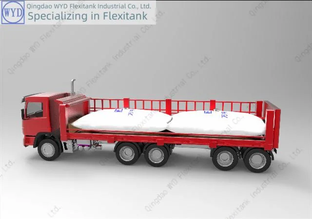 Wyd 8000 15000liter Truck Trailer Bulk Oil Liquid Flexitank Flexi Bag