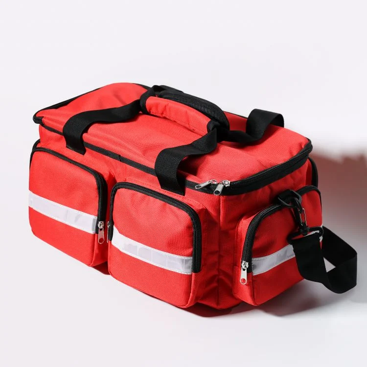 Outdoor Waterproof Reflective Nylon Emergency Empty Medical Trauma First Aid Kit Bags