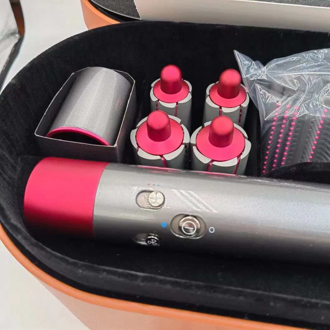 Factory Outlet Best Salon Dy HS01 Pink Curler Accessories 8 in 1 Leather Case for Dy Complete Styler