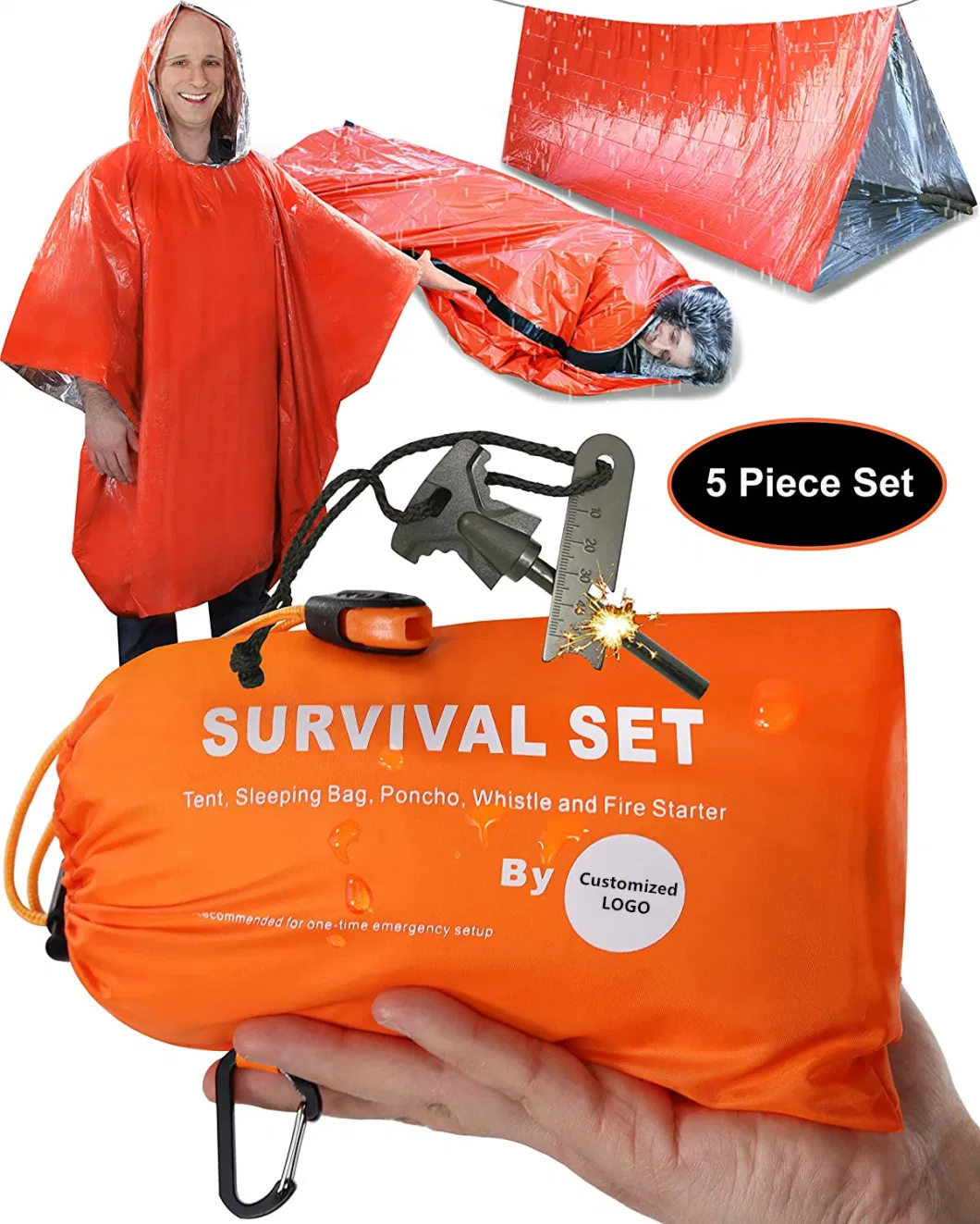 Must Have Waterproof and Windproof Survival Bivvy Bag Bivy Emergency Sleeping Bag