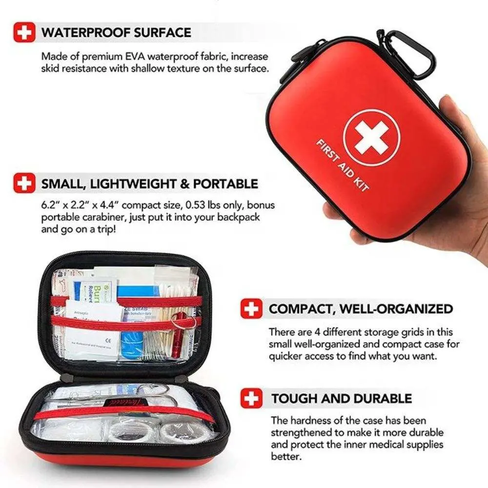 Emergency First-Aid Kit Medical Trauma Bags First Aid Kit Bag for Travel and Outdoor