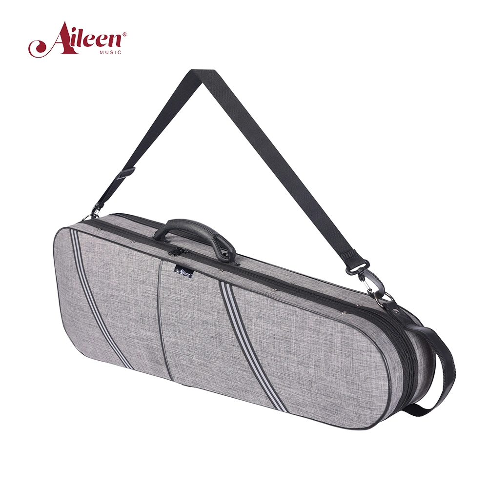 Triangle Shape Deluxe Foamed 4/4-1/4 Violin Light Case (CSV502B2)