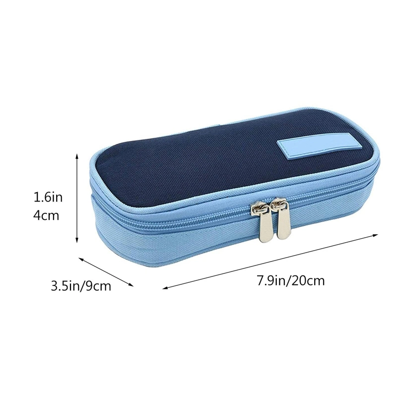 Portable Insulin Cooler Travel Case Bag Diabetes Medication Organizer Medical Cooler Bag with 2 Ice Packs