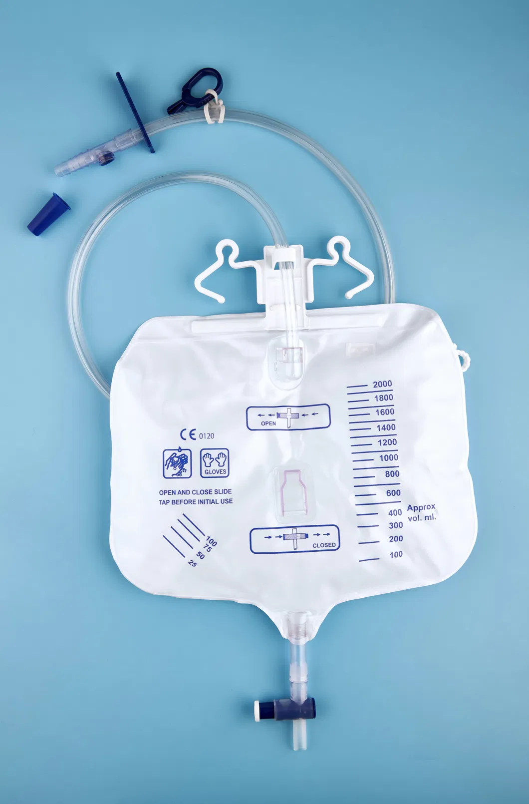 Medical Disposable Economic Urine Bag Drainage Bag with Valve