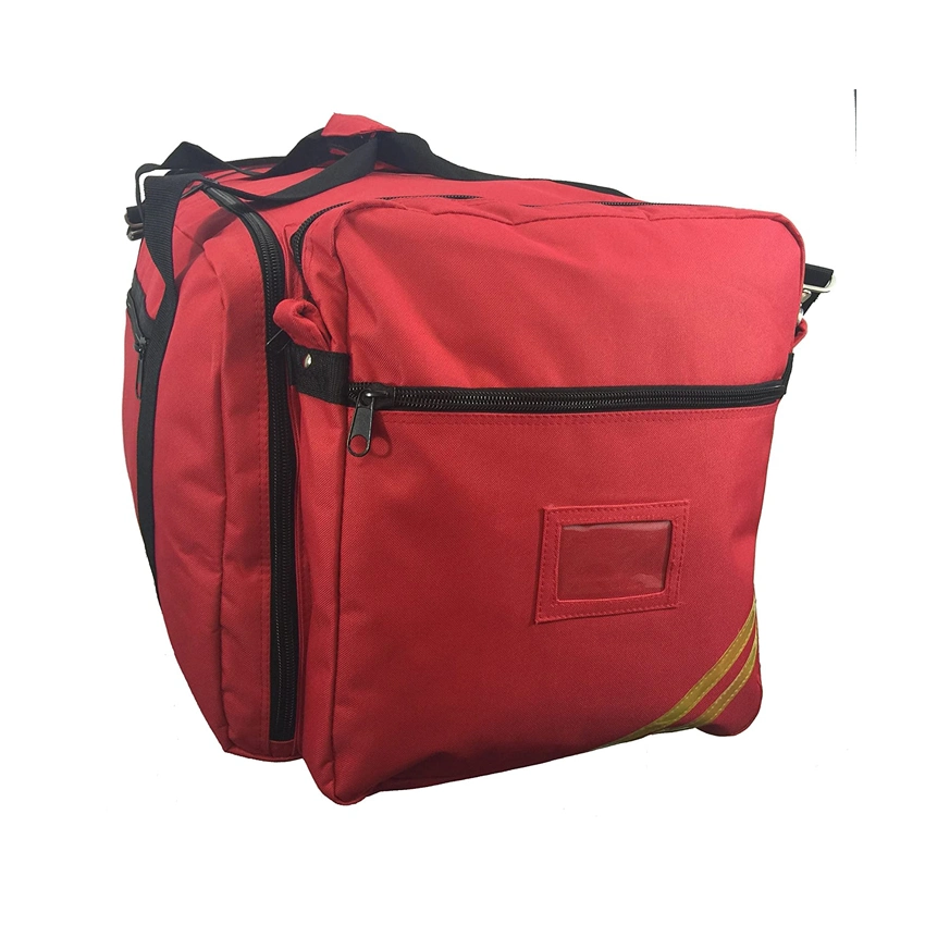 Firefighter Gear Bag Heavy Duty Fireman Equipment Bag Red Emergency Paramedic EMT Bag