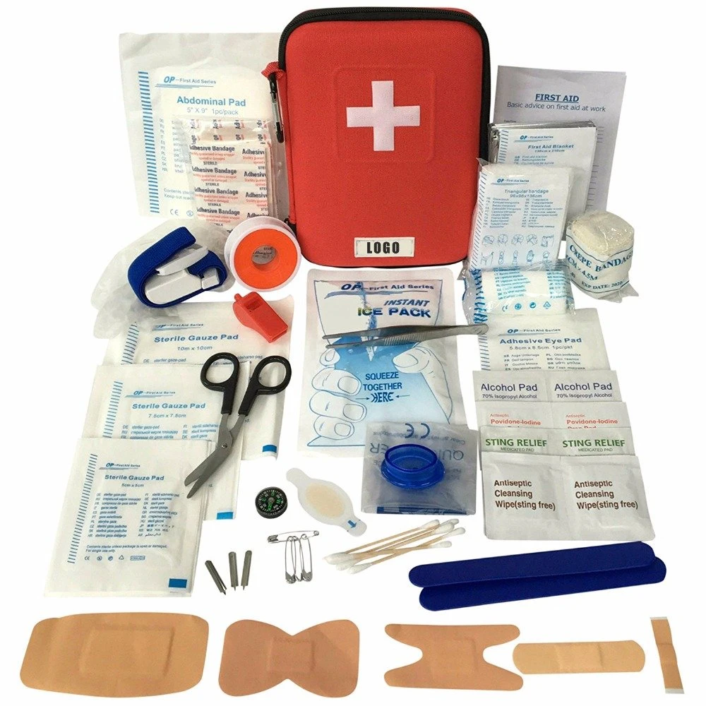 First Aid Kit Fanny Pack Stocked with 75 Piece Emergency Essentials