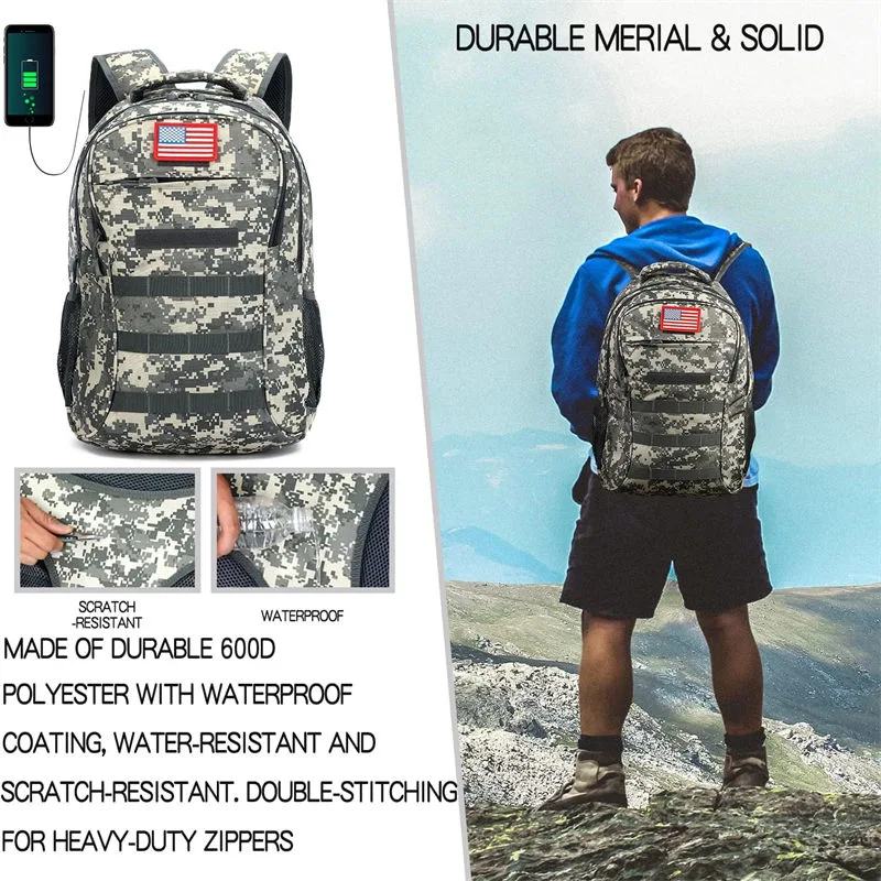 Emergency Response Sturdy Lightweight Durable Waterproof Backpack Tear Resistant United Nations Donation Reliable Strong Buckles Large Rucksack