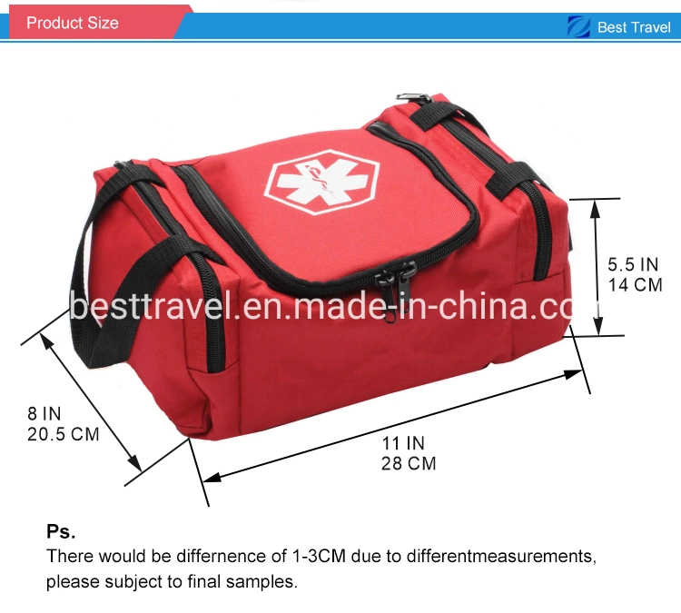 Customize Good Quality Medical Case Box Emergency First Aid Bag