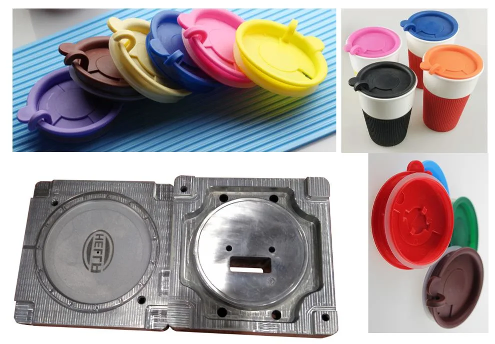 OEM S136 Steel Plastic Injection Tooling for Reusable Coffee Cup Lid