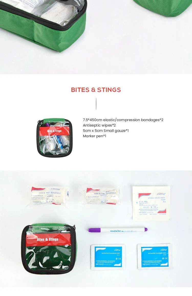 Portable Medicine Storage Bag First Aid Kit Travel Outdoor Camping Pill Pouch Waterproof Emergency Survival Bag